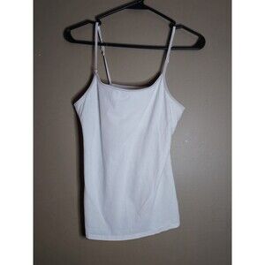 Mossimo Camisole-White-Great Under Tank Tops Size L